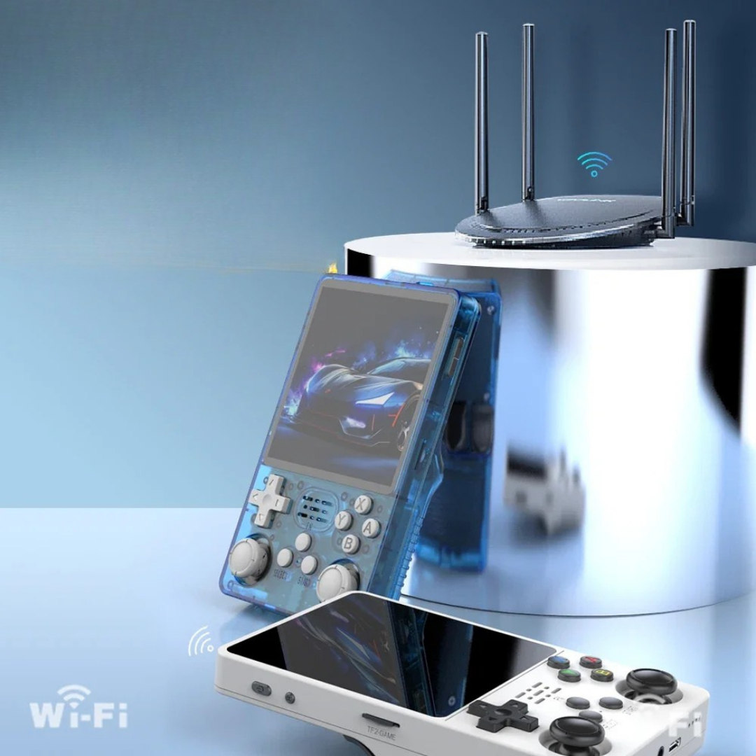 R36 Plus Retro Handheld Konsole 4 Zoll IPS Linux 64Bit