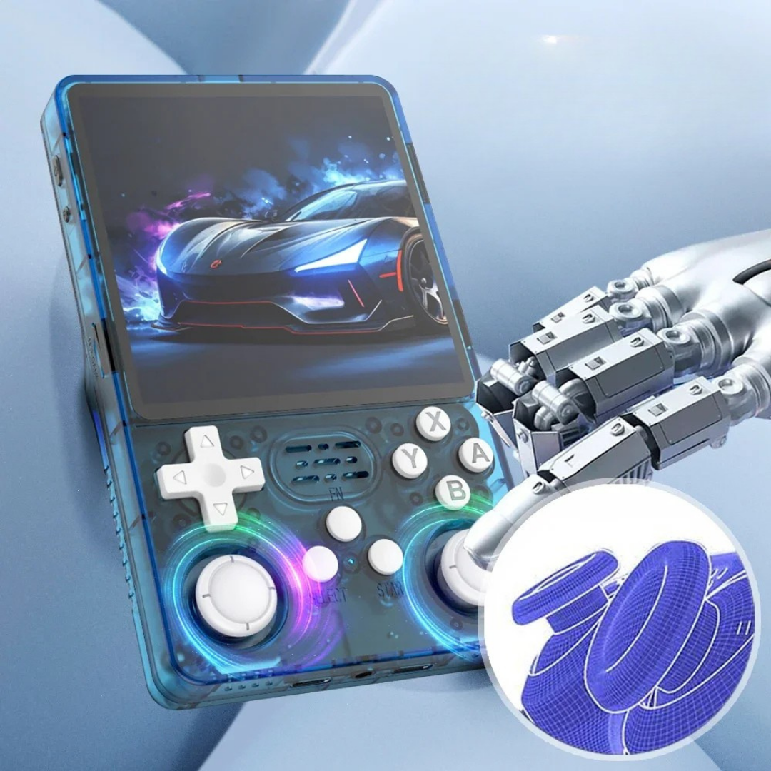 R36 Plus Retro Handheld Konsole 4 Zoll IPS Linux 64Bit