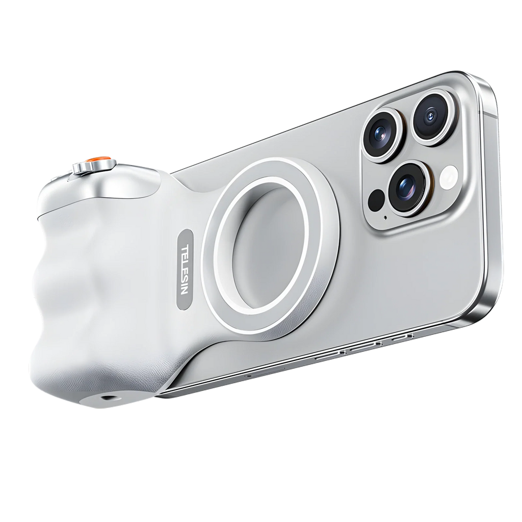 MagGrip: Bluetooth Kamera-Halterung für Smartphones