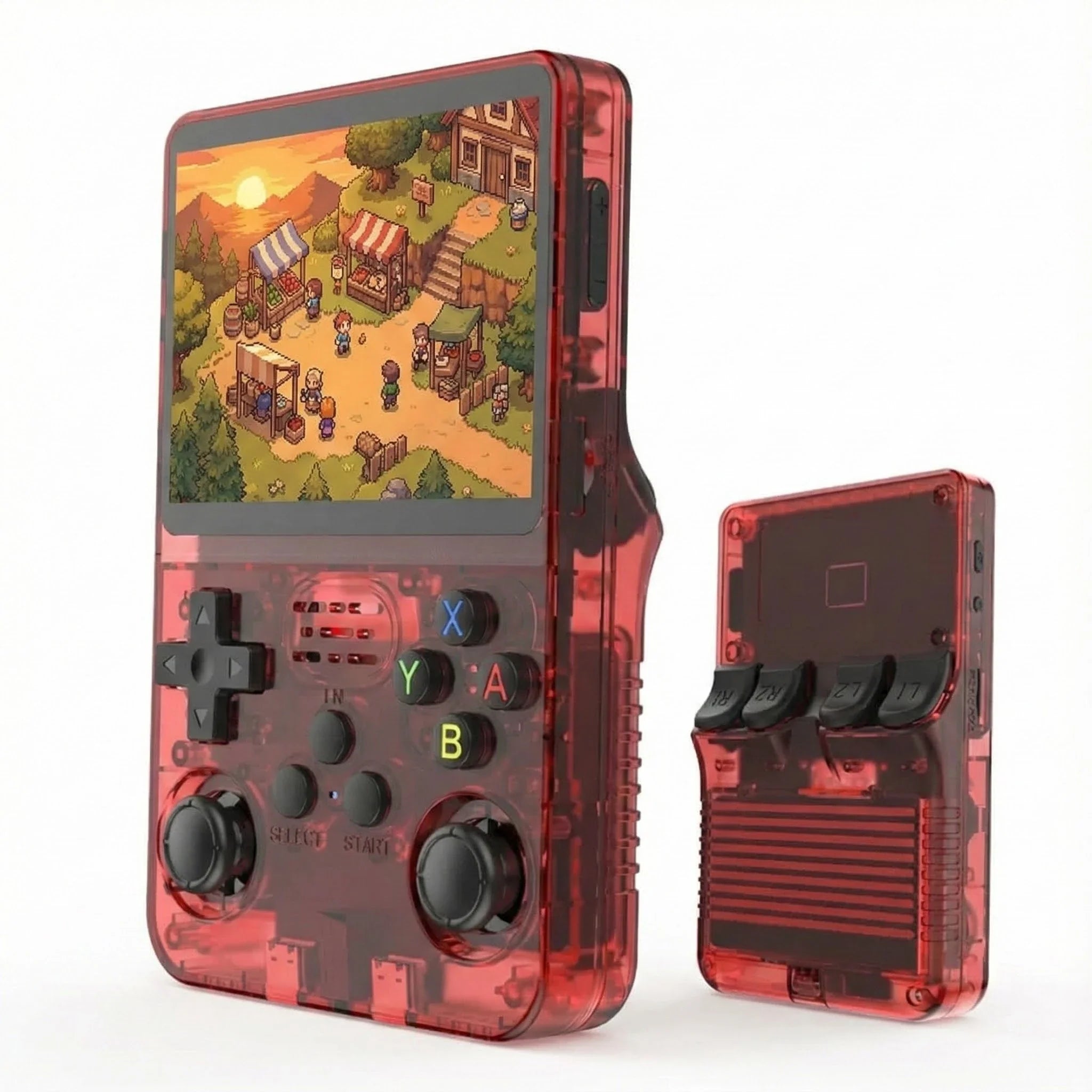 R36S Retro Handheld Konsole mit 3,5 Zoll IPS Display